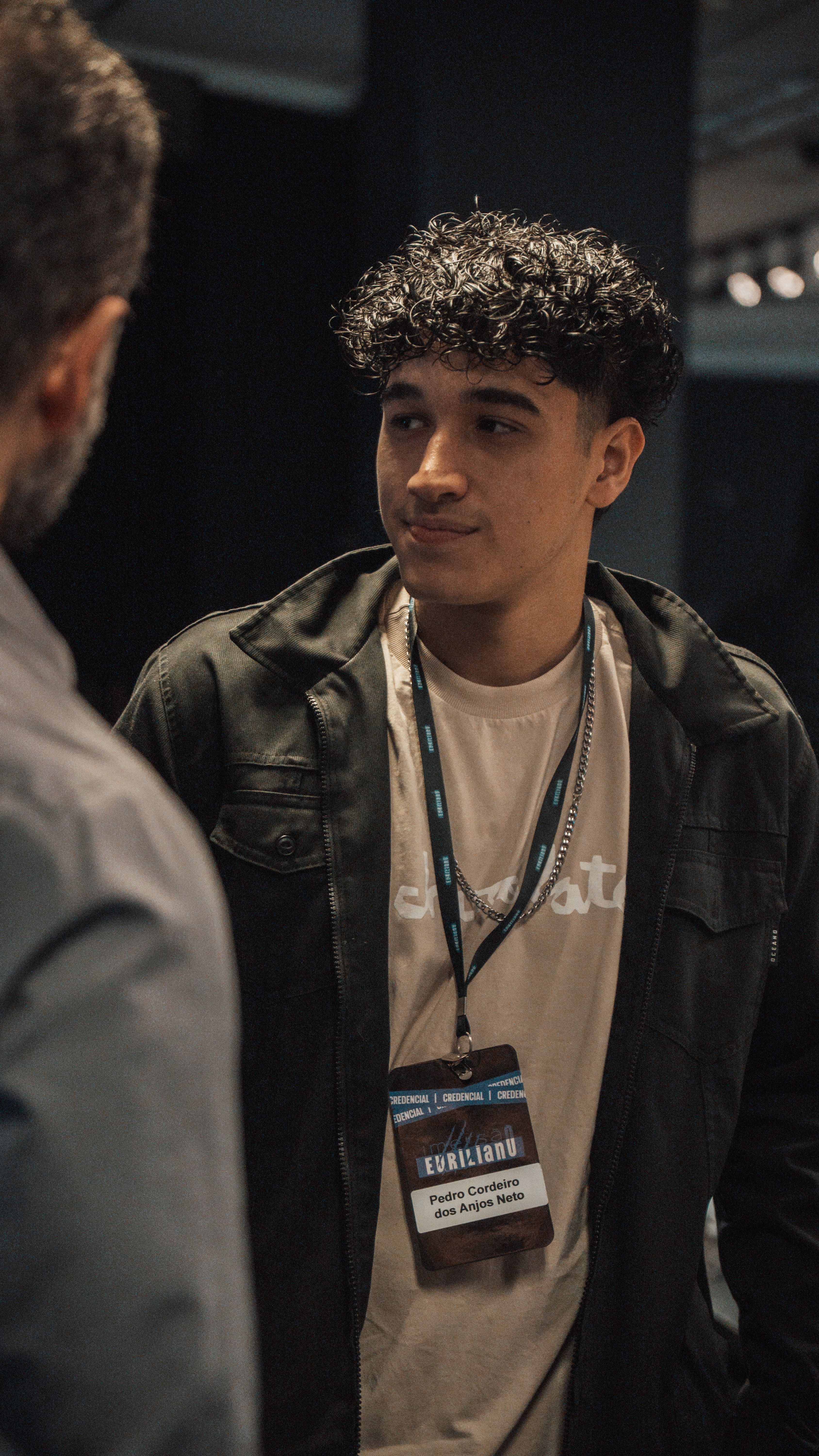 Pedro dos Anjos em evento profissional